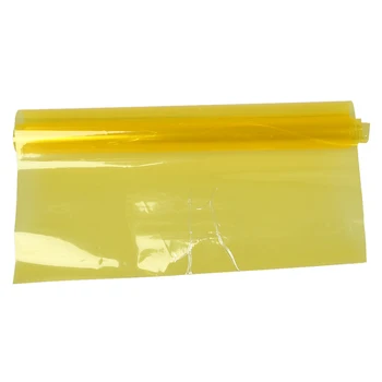 Жълт задни Противотуманный Фенер кола, Тонировочная фолио за фарове, капак 30x60 см