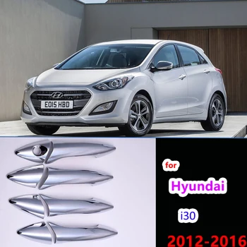 За Hyundai i30 Elantra GT GD 2012 2013 2014 2015 2016 i35 Нова Хромирана Дръжка за Странична Врата на Колата, Накладки, Стикер, Автомобилни Аксесоари