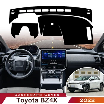 За Toyota BZ4X 2022 Авто Подложка За Арматурното Табло Подложка За Арматурното Табло Килим Анти-UV Противоскользящий Automobile Калъф Защитен Мат Аксесоари За Килими