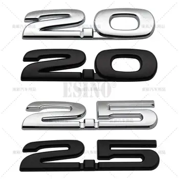 Нов Автомобилен Стайлинг 3D 2,0 2,5 Skyactive Метал Хром Цинк Сплав Емблемата на Купето на Автомобила Иконата на Стикер за Mazda 3 CX-3 CX-5 И RX-8 RX-5
