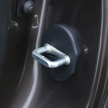 Система за заключване на вратите ключалката на Кутията Тампон Защита Протектор украса 4шт за Mitsubishi Pajero ASX, Outlander Sport 2012 2013 2014 Оформление на автомобила