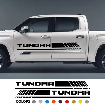 Стикер на страничната врата на пикап Toyota Tundra TRD SR SR5 Limited Platinum За каросерията на камион с графичен декор, Стикер за автомобил, Автоаксесоари