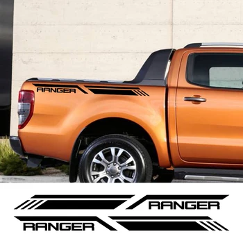 Страничният стикер на пикап на Ford Ranger Raptor T6 XLT Т8 T7 Интериор в стил автомобилни ленти, стикер на виниловую корицата на камион, Аксесоари за Автотюнинга