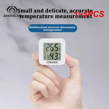 1 ~ 5ШТ Мини-стаен термометър с LCD Дигитален Стаен Влагомер Сензор за влажност на влага в помещението