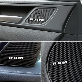 10 бр. авто аудио красят 3D алуминиев значка Емблема на стикер за Dodge Ram 1500 2500 3500 аксесоари за полагане на автомобили