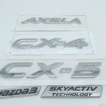 1бр 3D CX4 CX5 CX-4 CX-5 AXELA SKYACTIV Автомобили низ характер Емблема на Задната опашка на Етикети на багажника иконата на Стикер За полагане на авто аксесоари