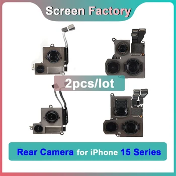 2 Бр Гъвкав Кабел, Камера за задно виждане за iPhone 15 15 Pro 15 Плюс 15 Pro Max Резервни Части За Камера за Задно виждане