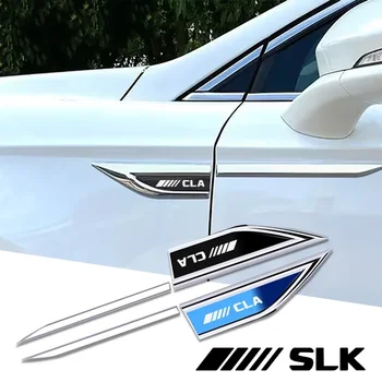 2 бр./компл. автомобилни аксесоари Странични Врати Нож автомобилни стикери за Mercedes Benz AMG CLA CLK, CLS GLA GLB GLC GLE GLK GLS GTS SLC SLK Auto