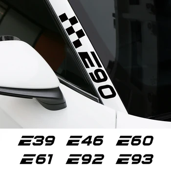 2 ЕЛЕМЕНТА Стикер За Багажник B Автомобила Външни Етикети На Автомобил Аксесоари За BMW E90 E39 E46 E60 E28 E30 E34 E36 E53 E91 E61 E62 E70 E87 E92