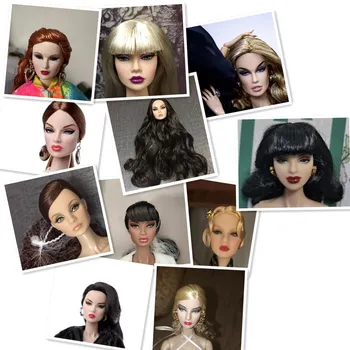 30 см Оригиналната главата FR FR куклени глави Модни оригиналният главата качествени куклени глави за момичета, одевающие играчки със собствените си ръце