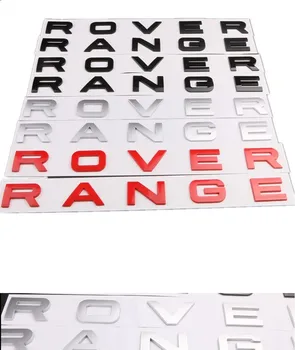 3D ABS, Емблемата на Предния капак на колата, Икона, Стикер с букви, Стикер с логото на Range Rover За Range Rover Evoque Sport HSE SE V8 Аксесоари