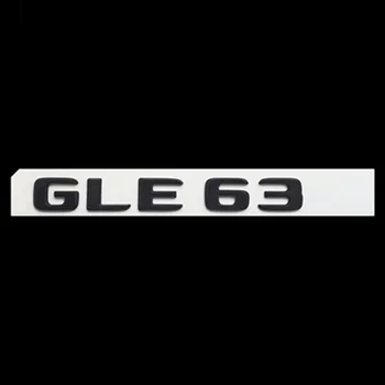 3D ABS Лъскаво Черен Икона на Задния Багажник на Кола, Букви, Стикер, Емблема, Лого GLE63 За Mercedes AMG GLE 63 W177 W176 C292 Аксесоари