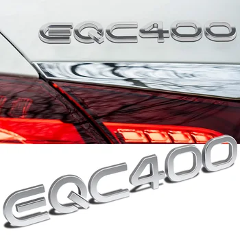 3D Стикер EQC400 Логото на Иконата Емблемата На Mercedes Benz EQC400 W210 E63 W202 W205 W207 Авто Багажник за Стайлинг на Колата Стикер На Задната Броня