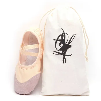 4 бр. Чанта за съхранение на балетни обувки, чанта за балетни обувки на съвсем малък, Моющаяся чанта за носене балетни обувки
