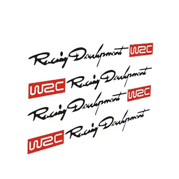4шт Етикети Към Дръжката на Колата WRC Rally Racing В Ивицата Автомобилни Стикери, Винил за BMW E90 E60 F10 F30 E39 E46 Mini Cooper