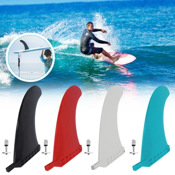 9-инчовата дъска за сърф Tail Fin SUP с един по езика, в сила нейлоном и стъклени дълга дъска с една машина гребане лапа, гребная дъска с перка, аксесоари за сърфиране