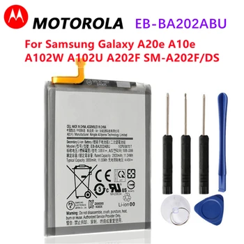 EB-BA202ABU 3000 mah Батерия За Samsung Galaxy A20e A10e A102W A102U A202F SM-A202F/DS, SM-A202F Батерии + Инструменти
