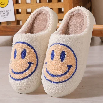 HH1005 зимните сладки памучни чехли на едро за дома на дебелото не-хлъзгава подметка