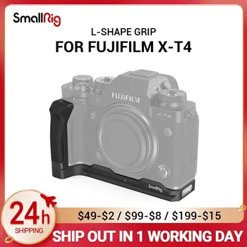L-образна дръжка SmallRig XT4 за фотоапарат FUJIFILM X-T4 с дугообразно-швейцарската табела за бързо изключване 2813