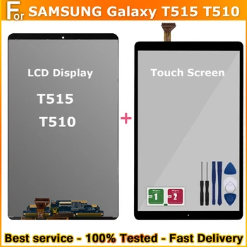 LCD-дисплей Или сензорен екран За Samsung Galaxy Tab A 10.1 2019 T510 T515 LCD дисплей Или Дигитайзер с докосване на екрана В събирането За T510 T515