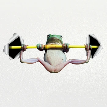 V1072 # Автомобилна стикер жаба домашен любимец водоустойчив винил стикер автоаксесоари интериор Pegatinas Para Coche