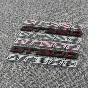 Авто 3D метален заден багажник, лого, Значка, Емблема, етикети, стикер за Ford Mustang GT SHELBY GT350 GT500, Аксесоари за подреждане