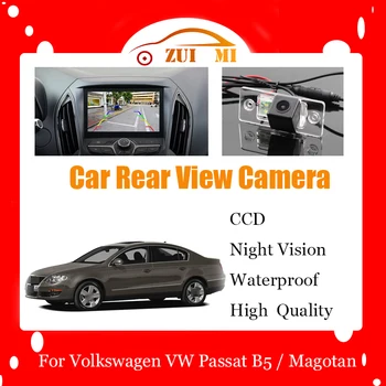 Автомобилна Камера за Обратно виждане за Задно виждане За Volkswagen VW Passat B5 Magotan 1996 ~ 2010 CCD Full HD Нощно Виждане Резерв Парковочная Камера