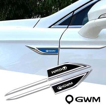 Автомобилна страничен етикет на лист плоча острието на крилото е плоча на купето метална декоративна паста за GWM Great Wall POER m4 steed h5 jims tang range