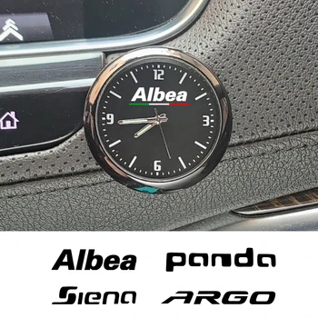 Автомобилни кварцови часовници със светещи автомобилни вътрешни цифрови вложки За Fiat Albea BRAVO DOBLO DUCATO LINEA PANDA Tipo Аксесоари