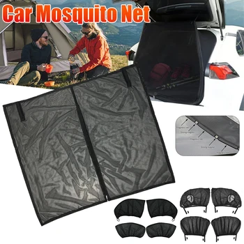 Анти-UV Автомобили mosquito net Магнитен сенника На Странично Прозореца на Колата Открит сенника На Прозореца на Колата Авто Козирка Автомобилни Аксесоари