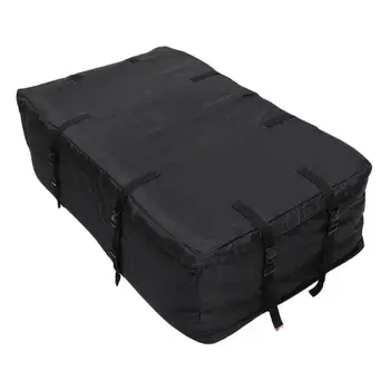 Багажная чанта на покрива, универсална багажная чанта на покрива на автомобила, Походный кутия за съхранение на багаж, С / без багажник, Водоустойчива чанта за носене на покрива