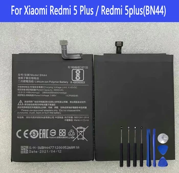 Батерия BN44 за Xiaomi Redmi 5 Plus/Ремонт на детайл Redmi 5plus Батерии за мобилни телефони на оригиналния капацитет Bateria