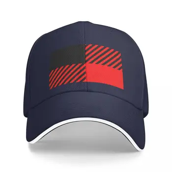 Бейзболна шапка в Червено-Черна клетка в клетка Бъфало, Канадската бейзболна шапка в стил Лесоруба, луксозна марка Дамски шапка, Мъжки