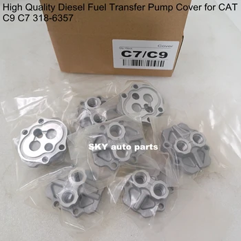 Висококачествена капак на помпа за изпомпване на дизелово гориво за Caterp C7 C9 318-6357 (6 бр.)