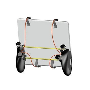 Гейм контролер-Таблет Gamepad с 4 физически бутони за tablet PC, Android и Ipad за PUBG, COD, CS и т.н. Игри със скорост на FPS