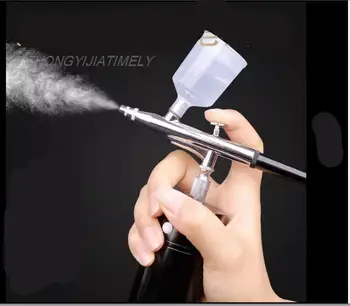 Електрическа брава-спрей пистолет за спрей за рисуване на въздушното помпа и colorization, боядисване на модели, градиентный пистолет-спрей за изграждане на нокти.