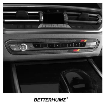 За BMW G20 Z4 G29 X3 G01 X5 G05 X6 G06 X7 G07 Авто регулатор на силата на звука CD Тампон върху лентата Рамка стикер M Performance Аксесоар