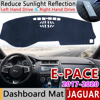 за Jaguar E-PACE 2017 2018 2019 2020 Противоскользящий Мат Тампон Върху Таблото на сенника Dashmat Protect Аксесоари За Мокети EPACE E PACE