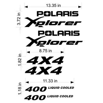 за набиране на винилови стикери Polaris Xplorer 400 4X4.