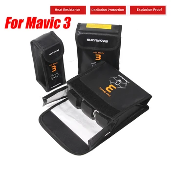Защитно Безопасна Чанта За Съхранение на Батерията Mavic 3 LiPo Safe Bag Взрывозащищенная за DJI MAVIC 3 Fly More / Cine Premium Combo Drone