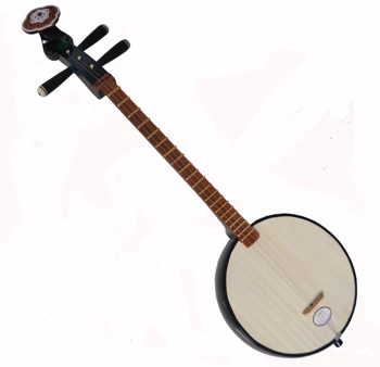 Китайският национален струнен инструмент Циньцинь Саньсянь