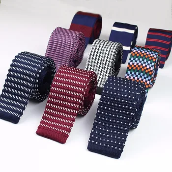 Модерен мъжки цветни възли вратовръзки, Възли вратовръзки, Тесни, Тънки и Тесни Тъкани вратовръзки, Тесни вратовръзки