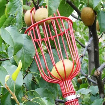 Накрайник за събиране на плодове в дълбока кошница, Удобен Накрайник за събиране на плодове, с Устройство за събиране на ябълки, праскови, Устройство за прибиране на реколтата във фермата, Градински инструменти 2023