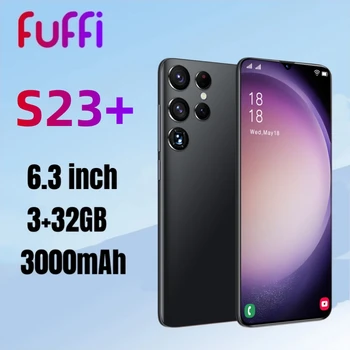Нов смартфон FUFI S23 + Android 6,3 инча 3 + 32 GB ROM Батерия 3000 ма Мобилни телефони на Google Play Store 5 + 8 Mp Оригинален celular