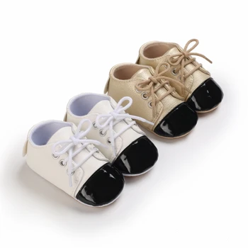 Нова парусиновая обувки за новородени Модни мъжки и дамски спортни обувки Популярната сред бебетата гумена подметка Нова детски обувки, за разходки