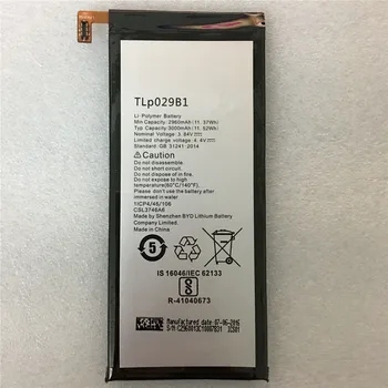 Оригинален TLp029B1 2960 ма За Alcatel OT-5095/5095B/5095I, OT-5095K/L/Y, Touch Pop 4S Литиево-йонна батерия Вградена батерия за мобилен телефон