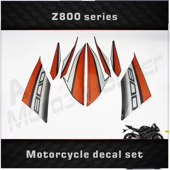 Ситопечат, етикет на състезания обтекател мотоциклет, стикери за мотори, стикер за Z800 800 2013 2014 2015 2016