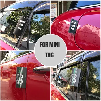 Стикер за Декорация на Вратата на Багажника Автокъща Mini Cooper R55 R56 R60 F54 F56 F60 CLUBMAN и COUNTRYMAN Автомобилни Аксесоари