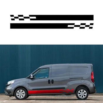 Страничните Стикери Моделът На Fiat Doblo Cargo, Panorama Vauxhall И Opel Combo Camper Van Миниван (Mpv) Vinyl Товарен Стикер Аксесоари За Настройка
