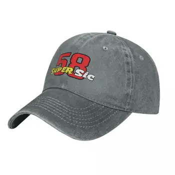 Супер Марка номер 58 Ковбойская шапка, плажна шапка, модни плажна шапка на шофьор на камион, детска шапка, шапки за жени, мъжки